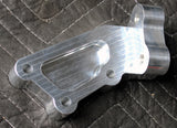 Block adapter set  - stock LS (passenger side attaches via A/C compressor bosses)